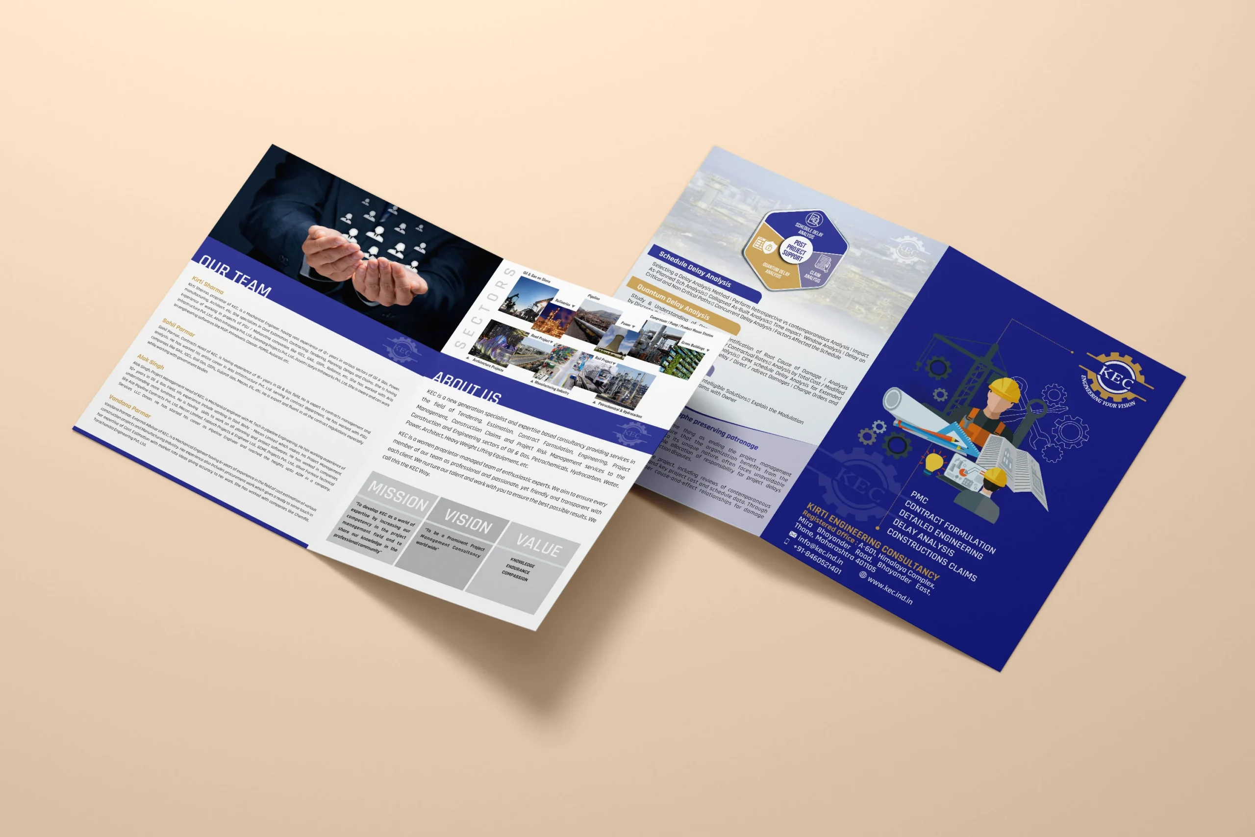 Brochure Design Portfolio in vadodara