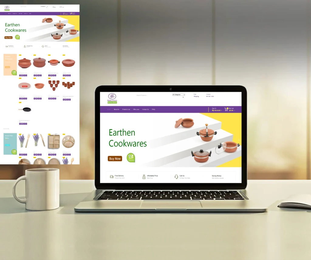 ecommerce website design in vadodara